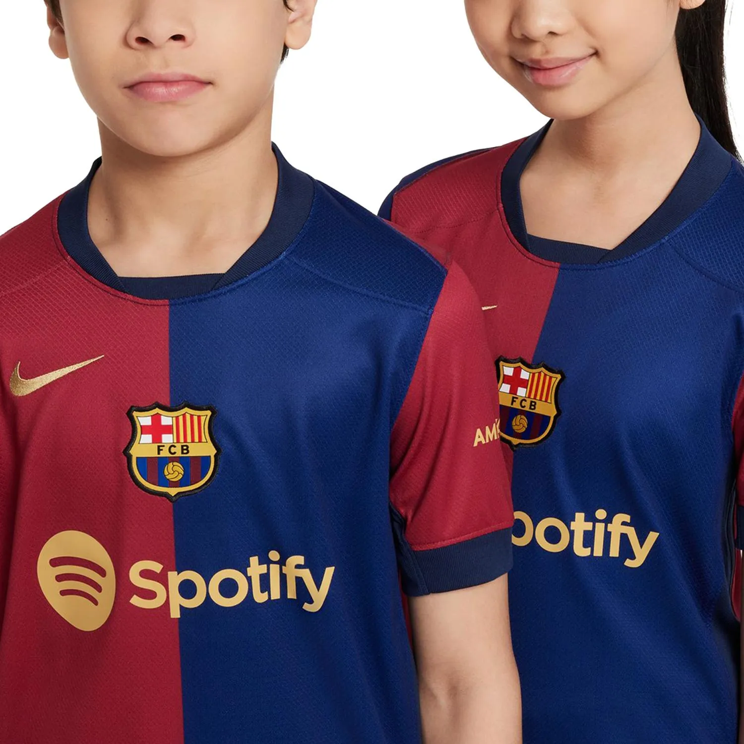 Camiseta Nike Barcelona niño 2024 2025 DF Stadium UCL