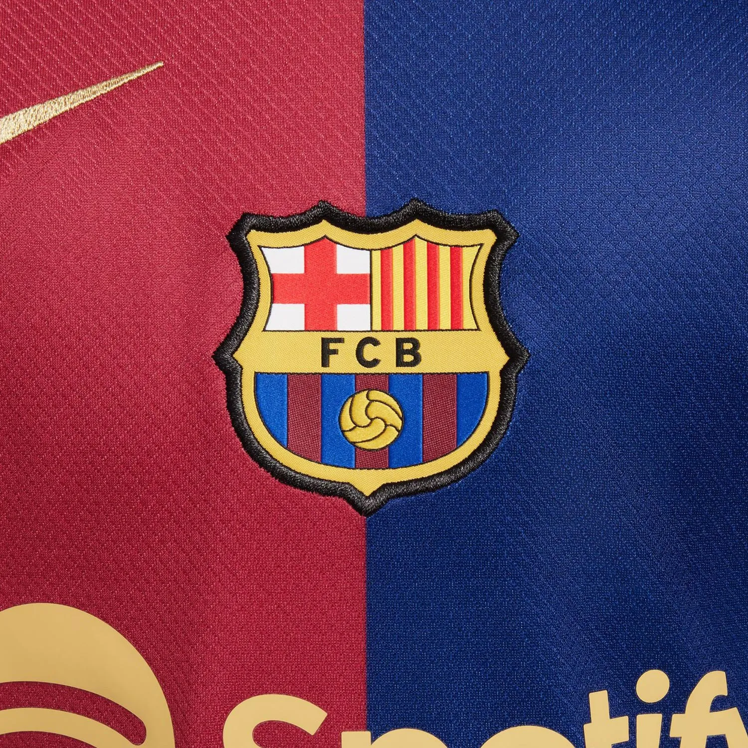 Camiseta Nike Barcelona niño 2024 2025 DF Stadium UCL