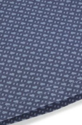 Camiseta para niños en algodón con estampado de monogramas