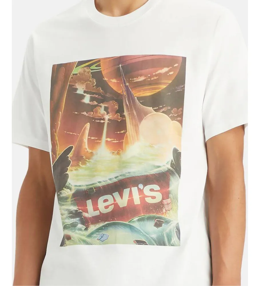 Camiseta Relaxed blanco