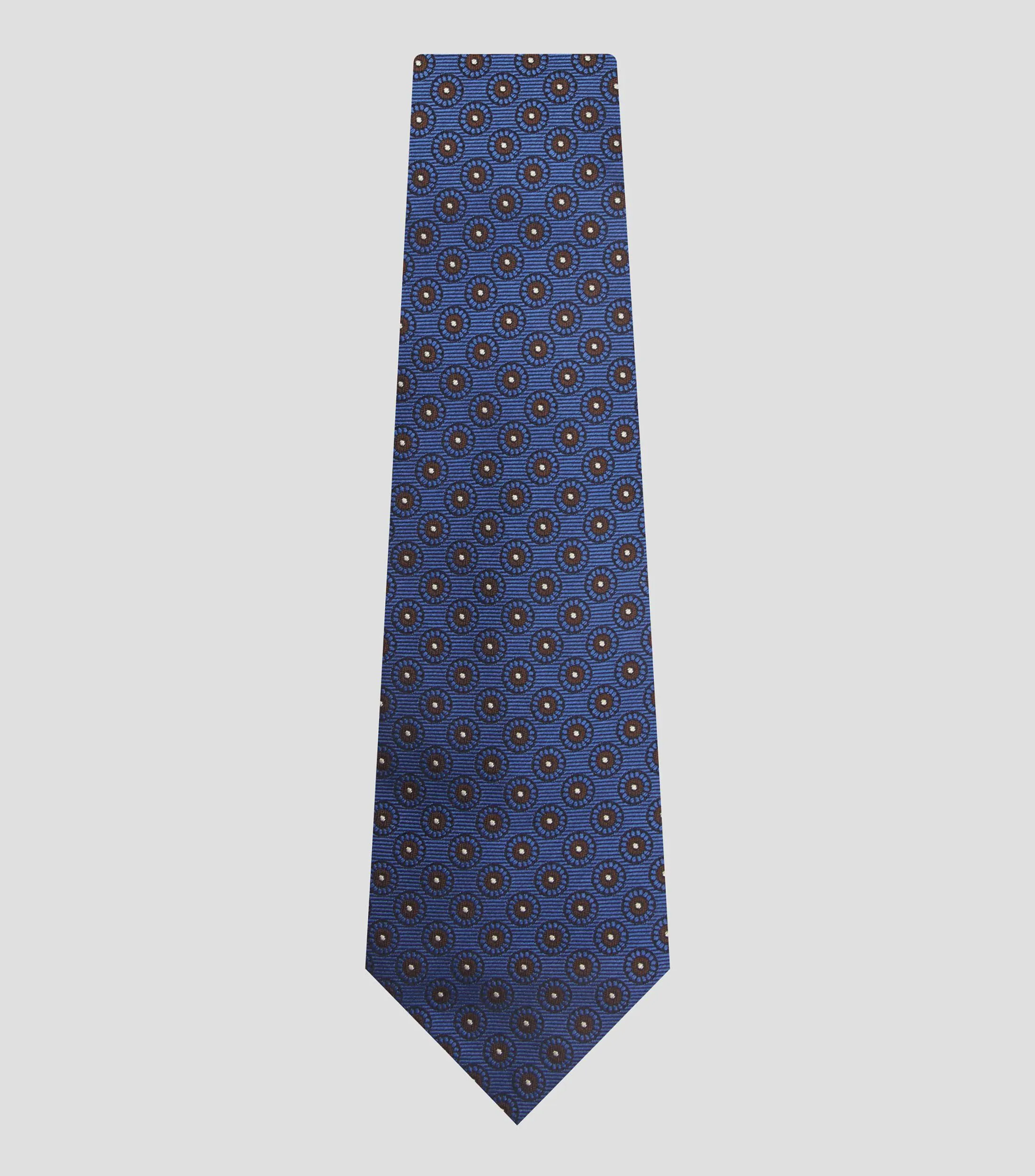 Canali Corbata ancha en seda con estampado