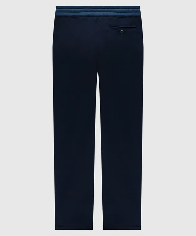 CAPOBIANCO Blue sports pants