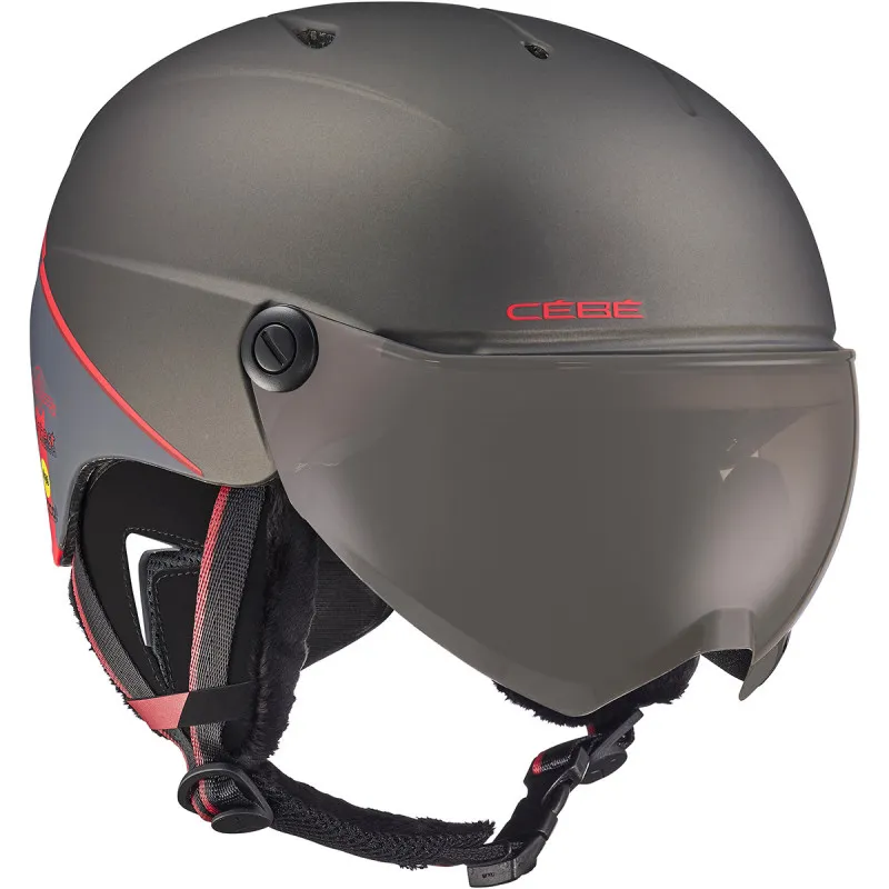 Casco de esquí Cébé Contest Vision Mips (Gun Metal Race)