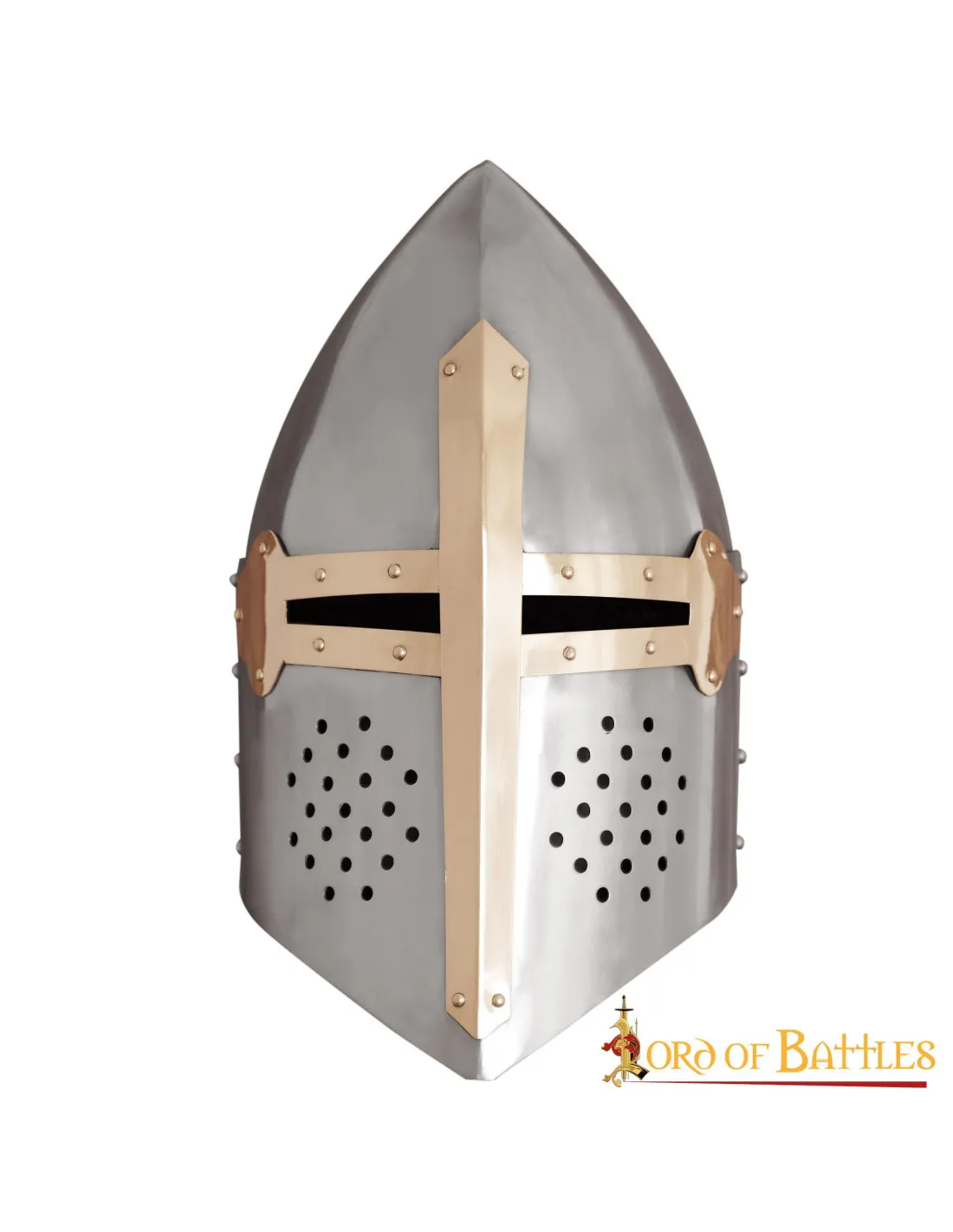 Casco Medieval Sugar Loaf de los Cruzados