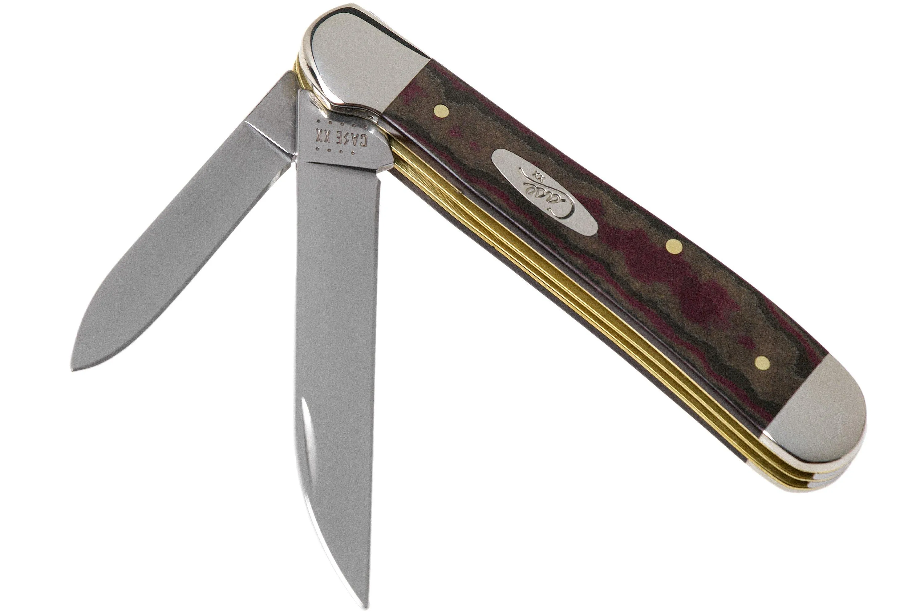Case Copperhead Rustic Red Richlite, 13625, 10249W SS navaja