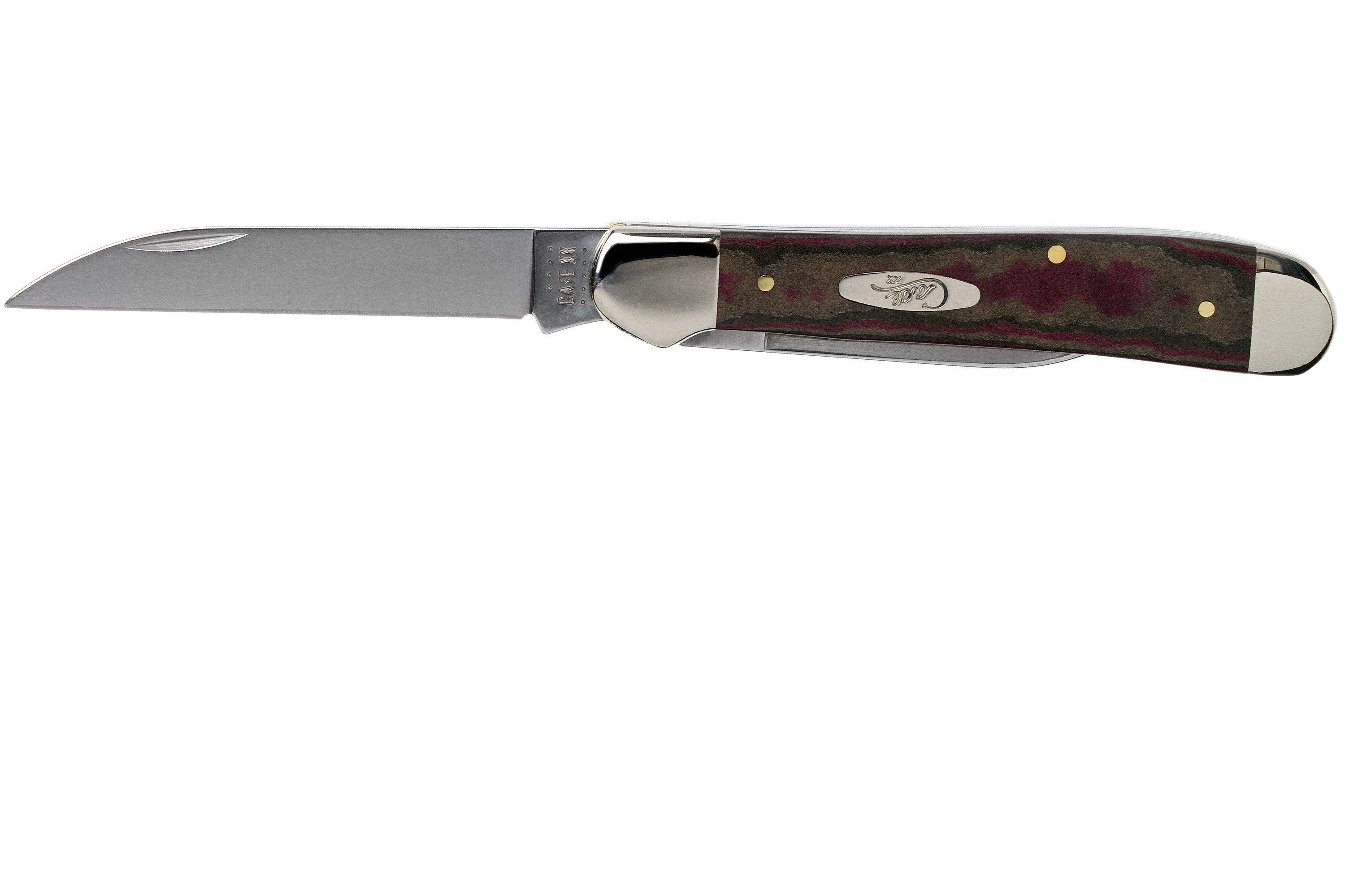Case Copperhead Rustic Red Richlite, 13625, 10249W SS navaja