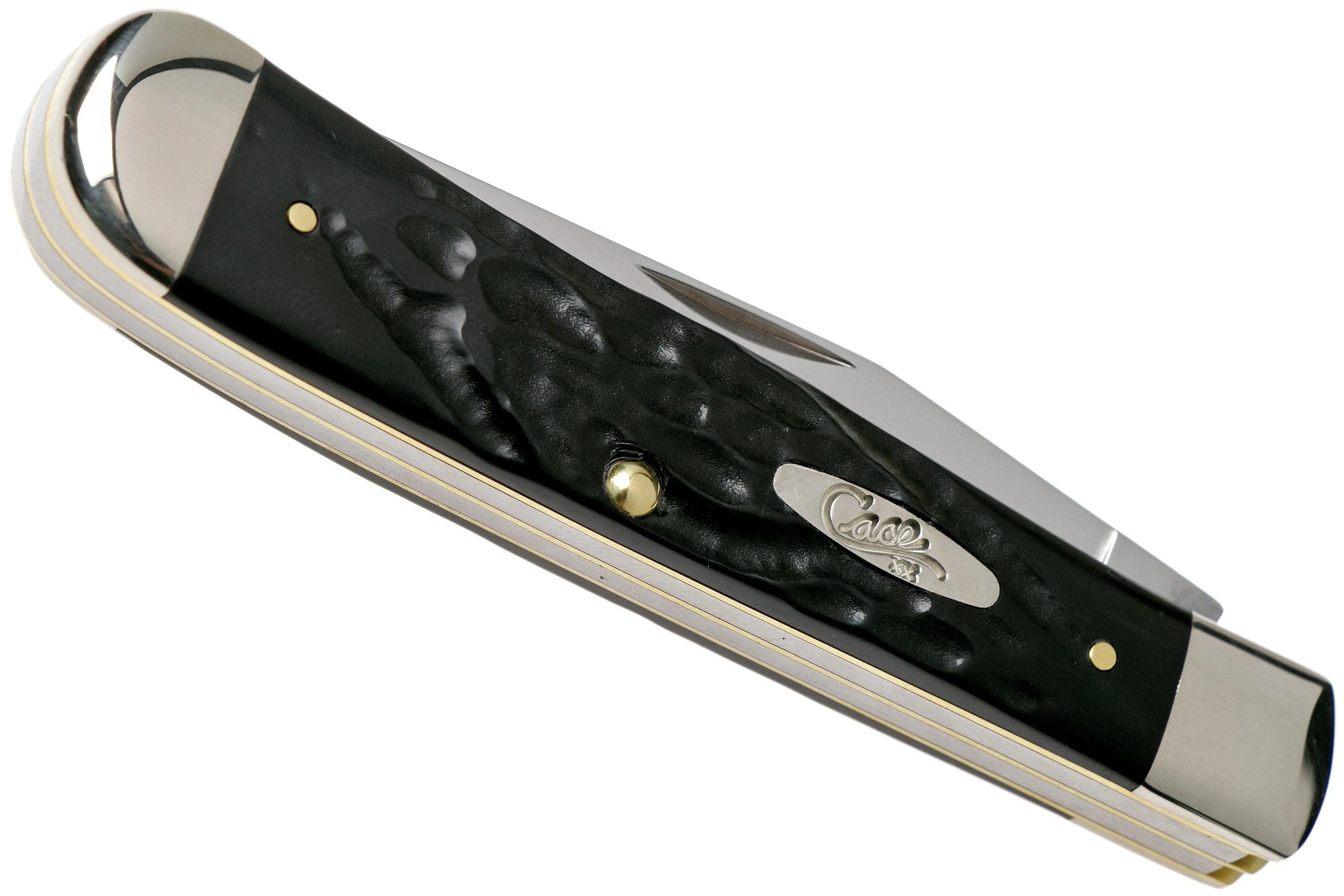 Case Trapper Rough Black Synthetic, 18221, 6254 SS navaja