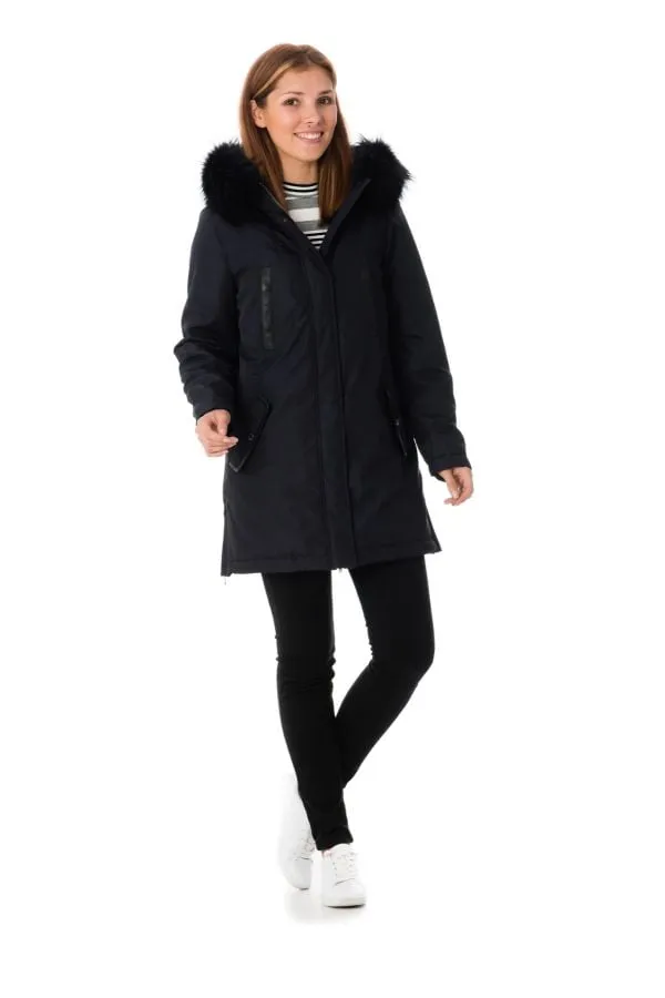 Cazadora Mujeres Oakwood Gabrielle 1 Bleu Marine