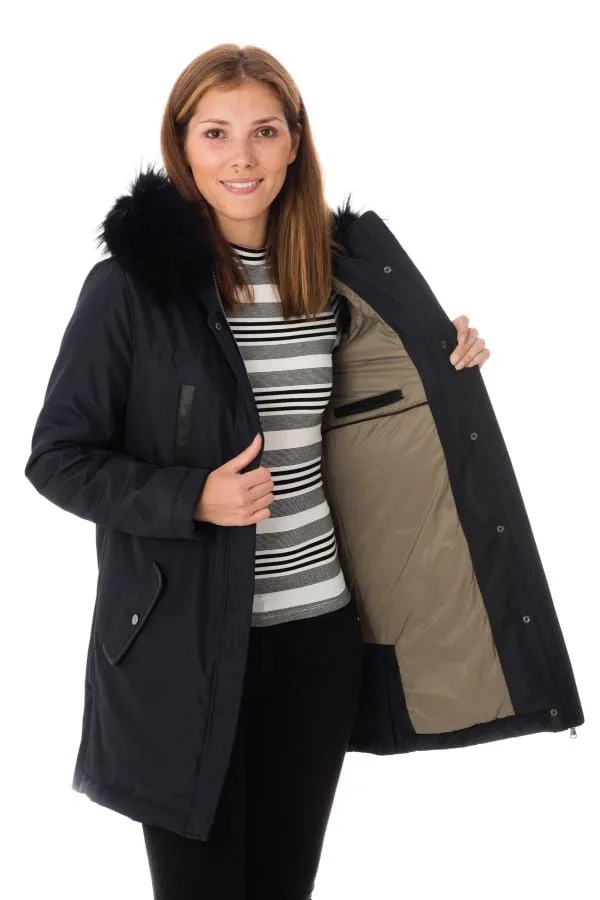 Cazadora Mujeres Oakwood Gabrielle 1 Bleu Marine