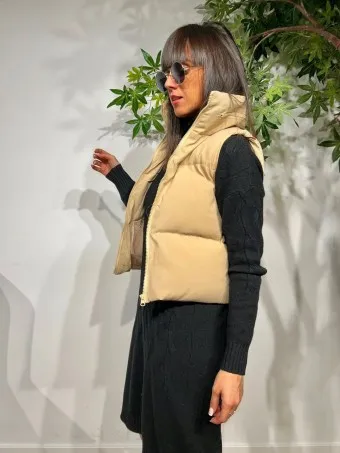 Chaleco Acolchado ELWAY Beige