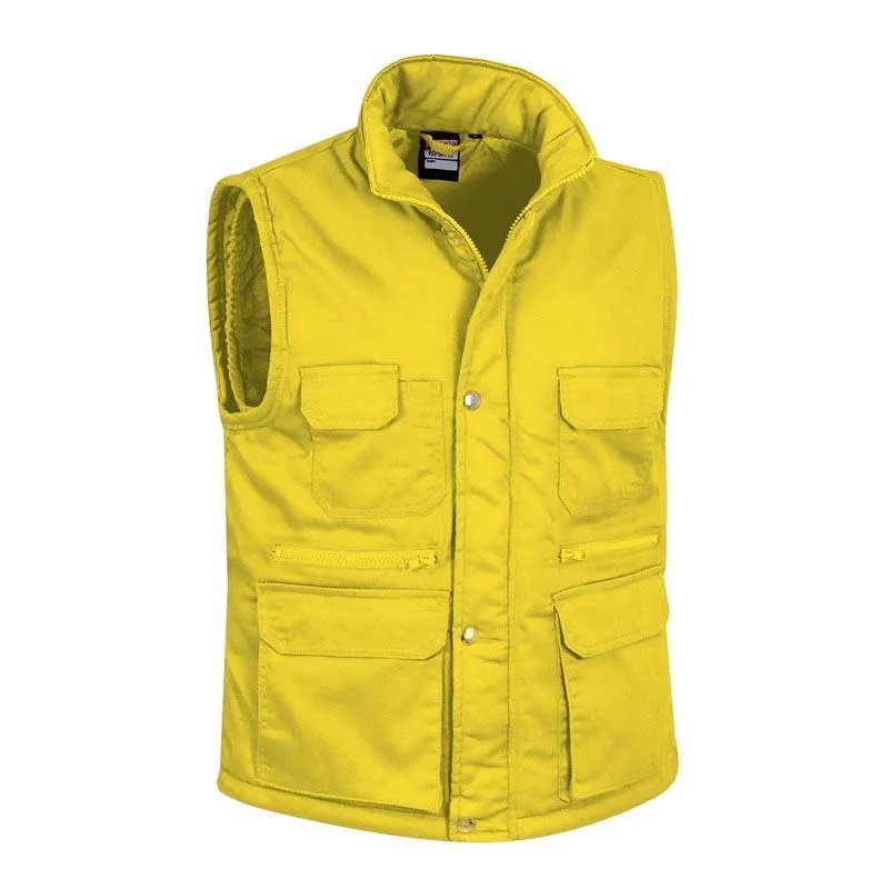 Chaleco acolchado multibolsillos 100% polyester