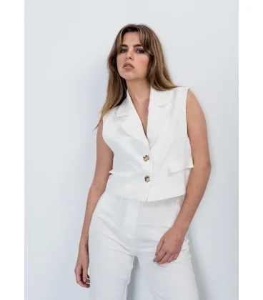 Chaleco Bea Cropped