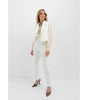 Chaleco Bea Cropped