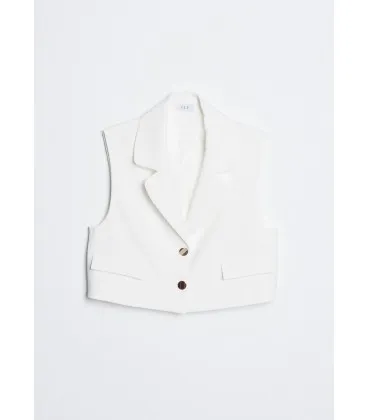 Chaleco Bea Cropped