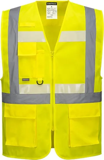 Chaleco Glowtex Ezee Zip Executive