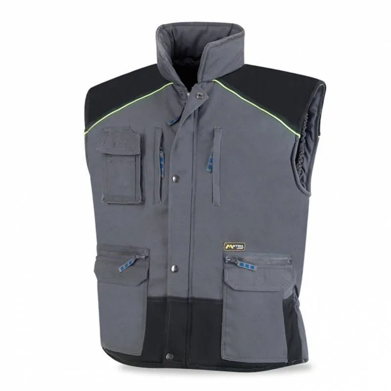 CHALECO GRIS/NEGRO PRO SERIES ODIN MA288VGN