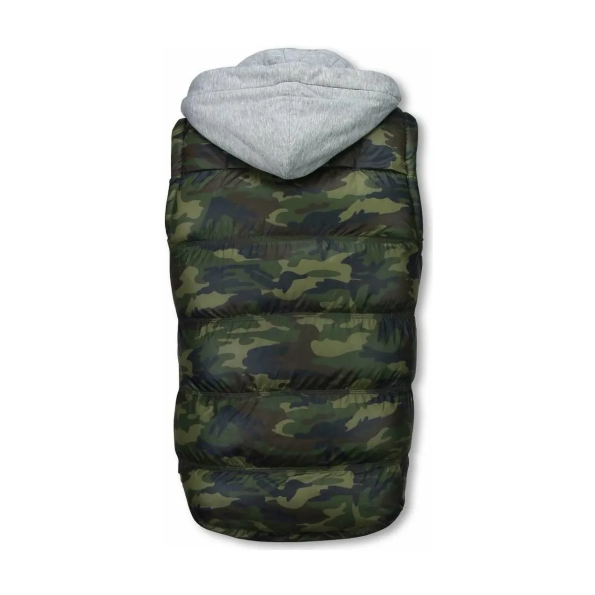 Chaleco Hombre Camo Chaleco Capucho