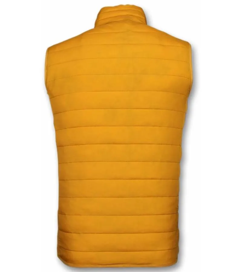 CHALECO HOMBRE  CASUAL CHALECO  AMARILLO