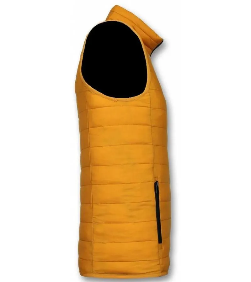 CHALECO HOMBRE  CASUAL CHALECO  AMARILLO