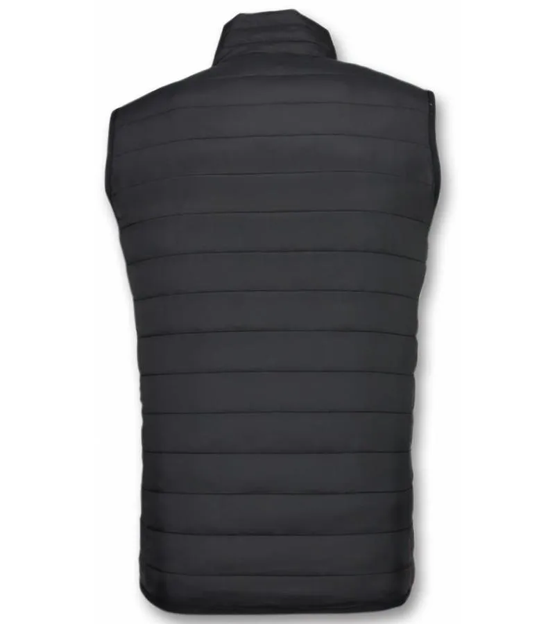 CHALECO HOMBRE  CASUAL CHALECO  NEGRO