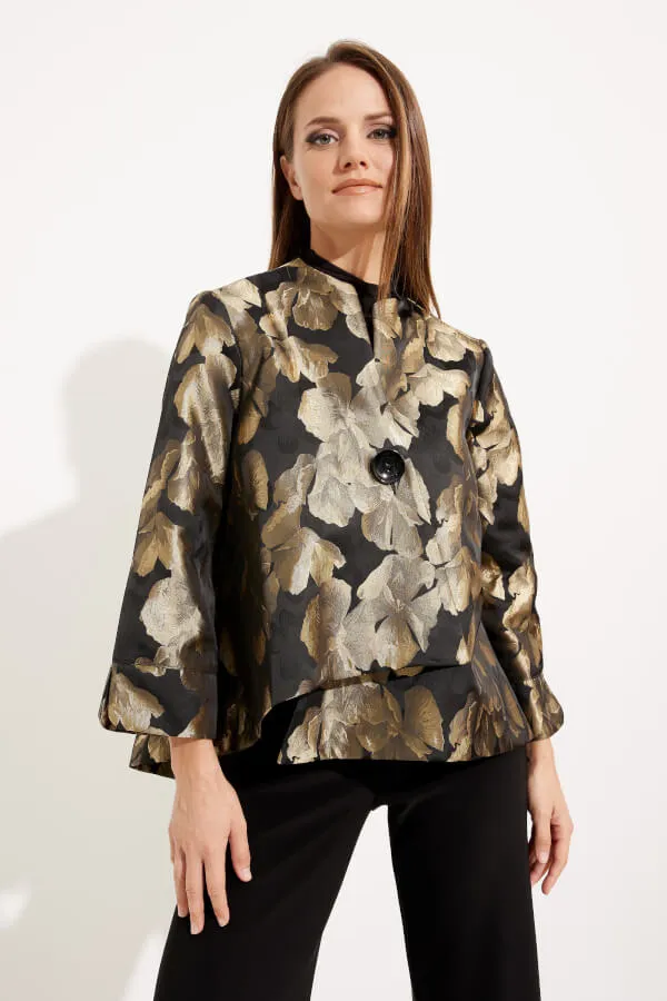 Chamarra con Estampado de Hojas Joseph Ribkoff 233791M
