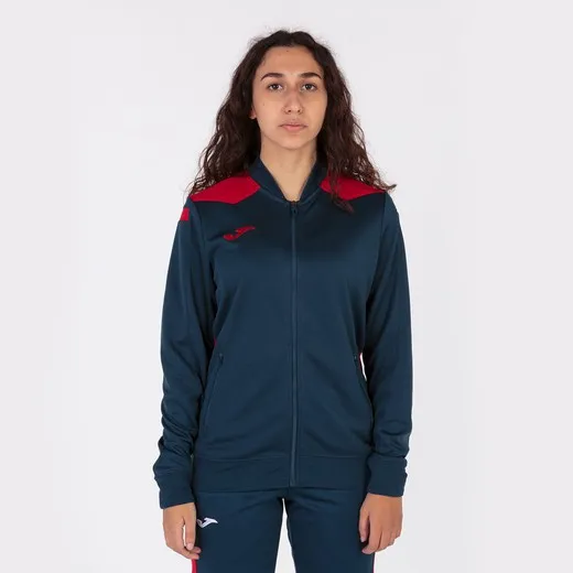 Championship Vi Full Zip Sweatshirt Navy Red