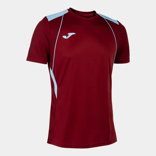 CHAMPIONSHIP VII SHORT SLEEVE TSHIRT BURGUNDY SKY BLUE