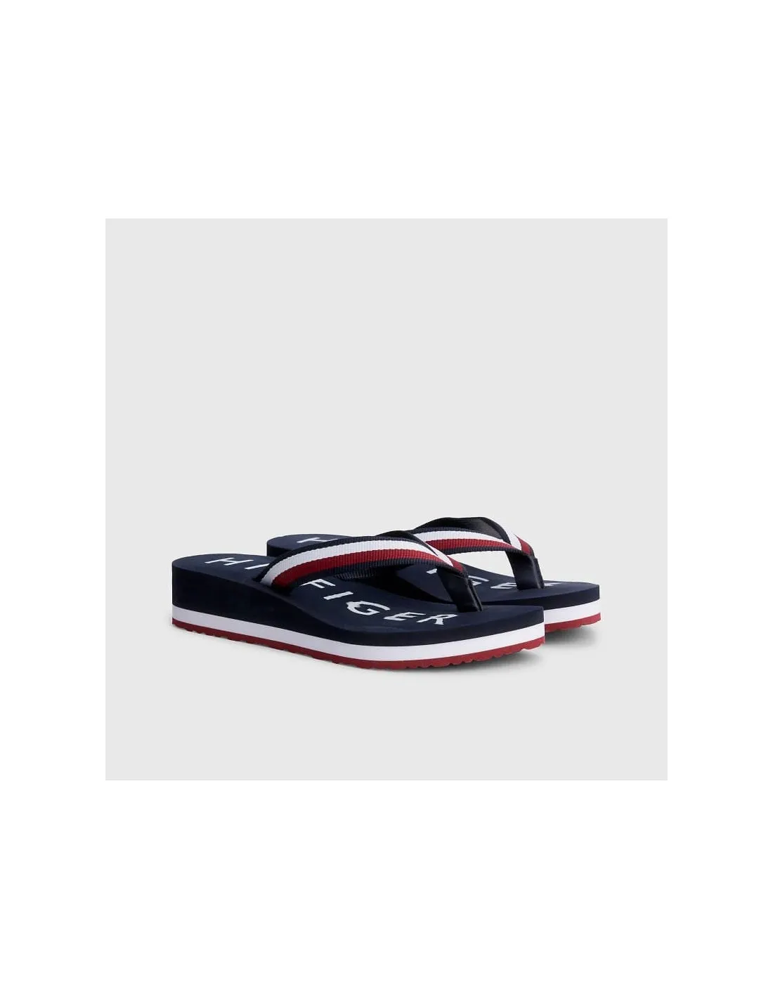 >Chanclas de Cuña para Mujer TOMMY HILFIGER ESSENTIAL