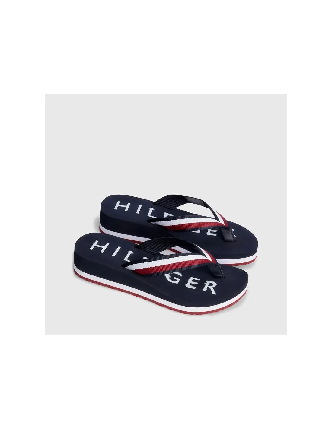 >Chanclas de Cuña para Mujer TOMMY HILFIGER ESSENTIAL