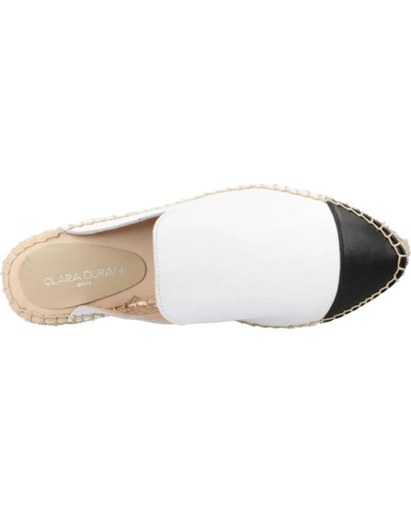 Chanclas de Mujer CLARA DURAN ZUECOCD BLANCO