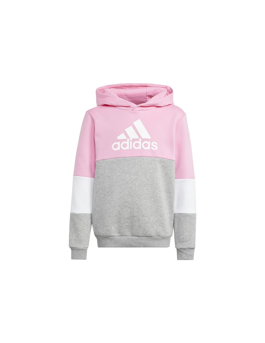 Chandal adidas Colourblock Fleece Niño Grey