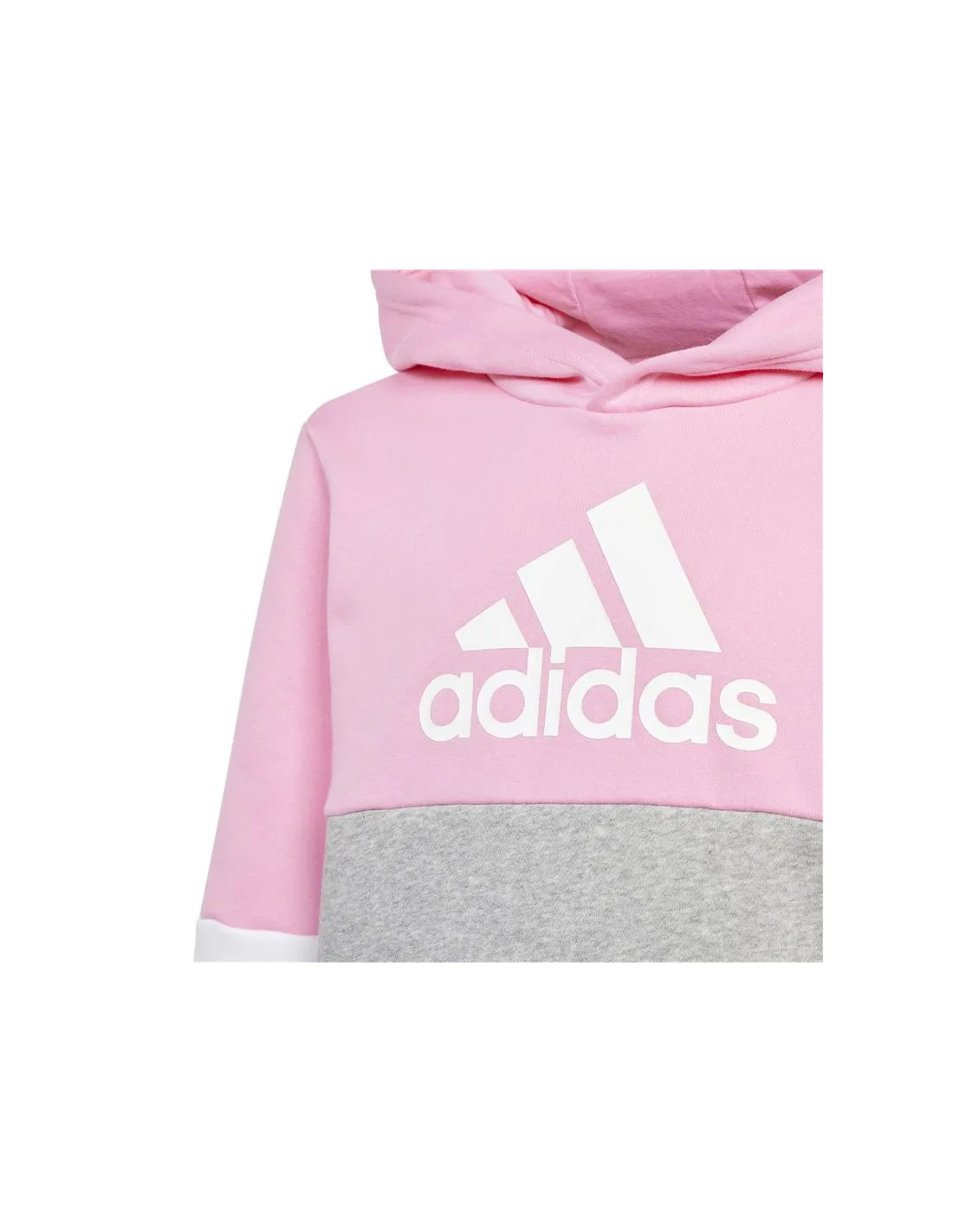 Chandal adidas Colourblock Fleece Niño Grey