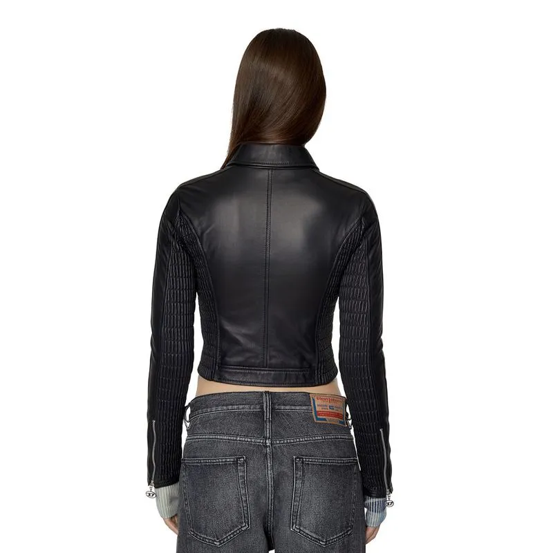 Chaqueta Cuero Para Mujer L Saskia 50373