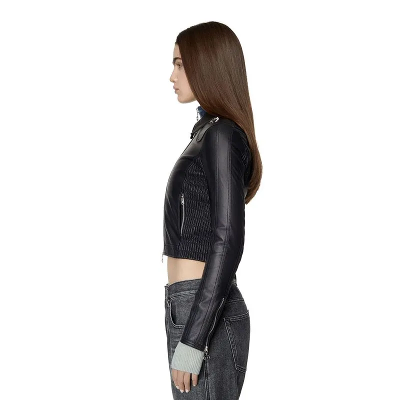 Chaqueta Cuero Para Mujer L Saskia 50373