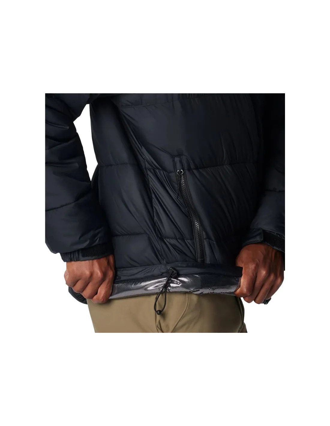 Chaqueta de Montaña Columbia Pike Lake™ II Hooded Black Hombre