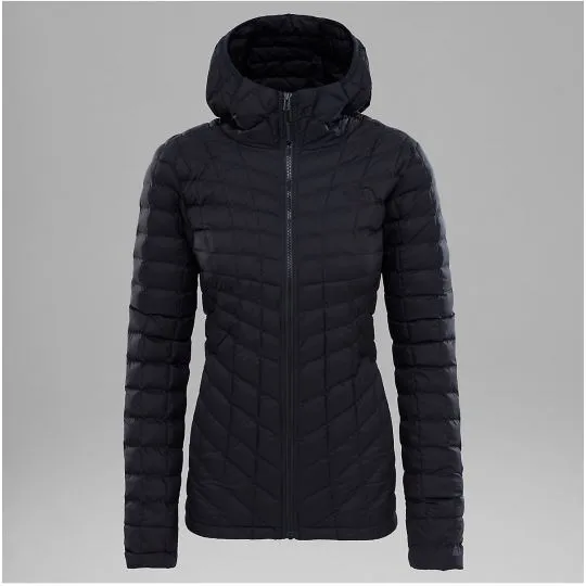 Chaqueta de Plumón The North Face mujer Thermoball T93BRJXYM Black matte negro mate