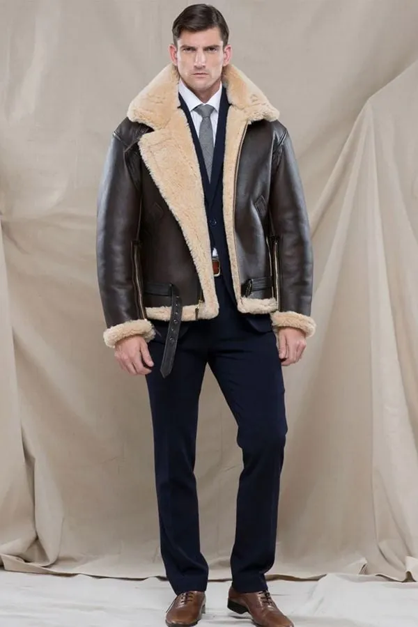 Chaqueta Hombre Cockpit Usa Z2109 Brown