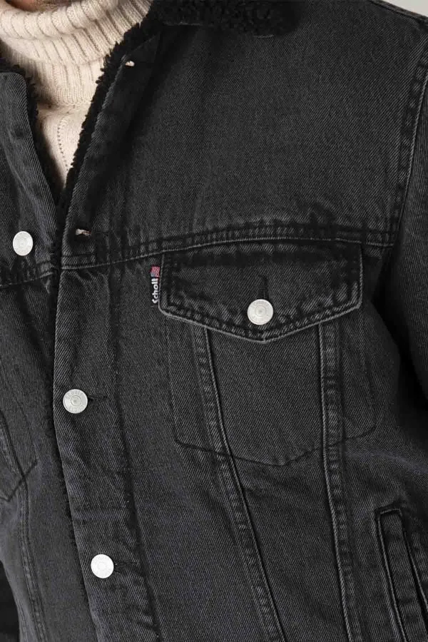 Chaqueta Hombre Schott Trucksherpa Grey