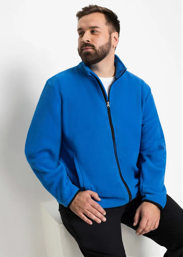 CHAQUETA POLAR AZULNEGRO