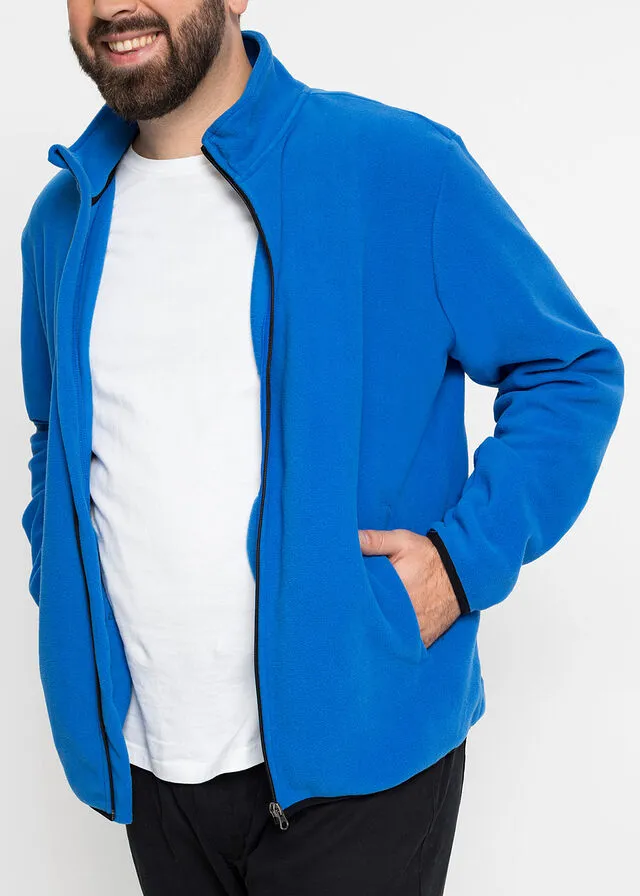CHAQUETA POLAR AZULNEGRO