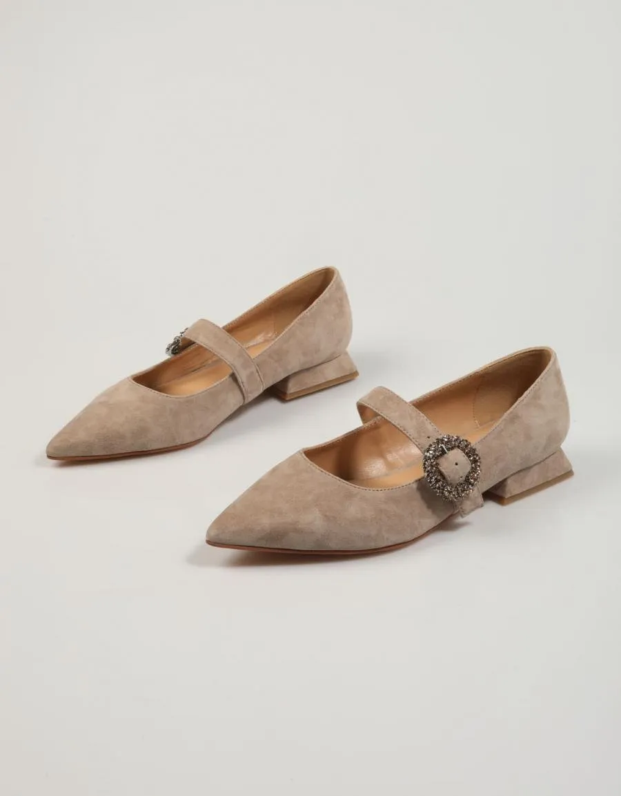  chaussures habillees ALMA EN PENA 115 en Taupe 83993