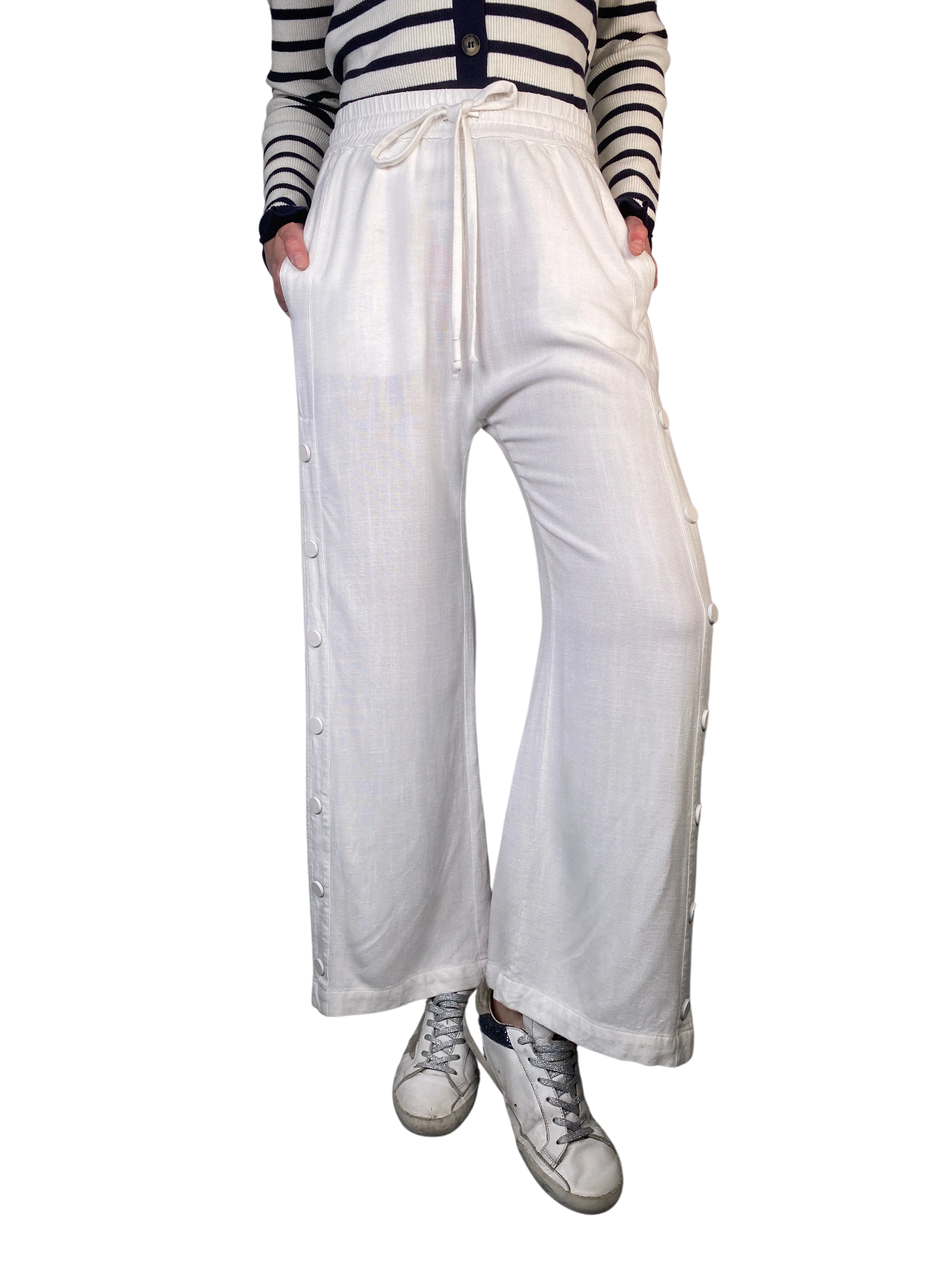 CHER Pantalón Botones