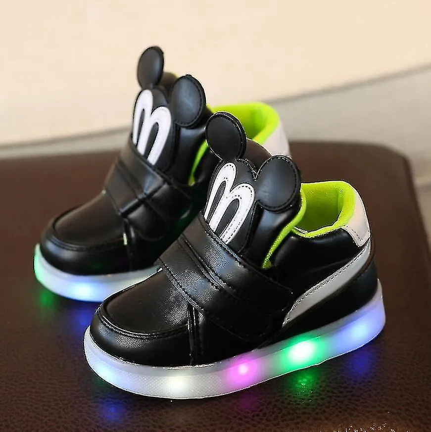 Children Casual Shoes With Led Light, Sneakers