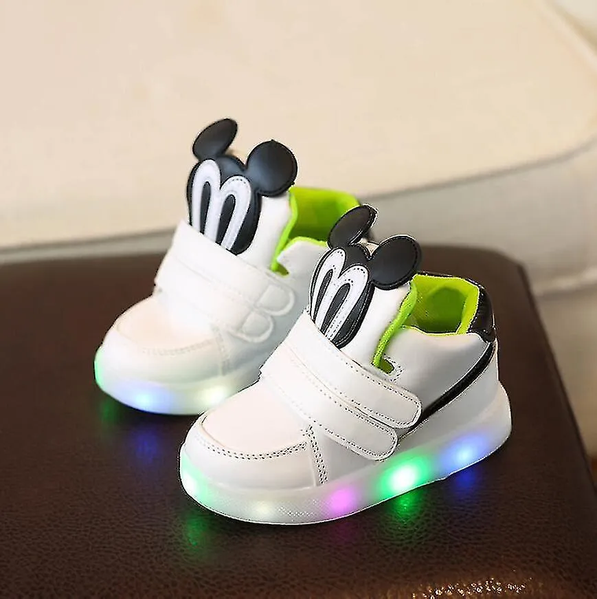 Children Casual Shoes With Led Light, Sneakers