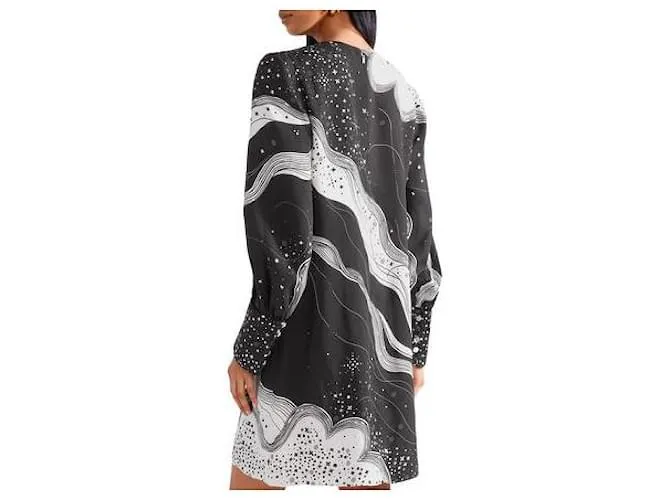Chloé CHLOE Vestidos T.Viscosa Internacional M Negro 