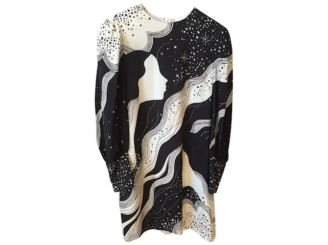 Chloé CHLOE Vestidos T.Viscosa Internacional M Negro 