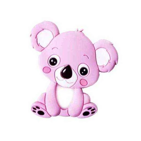 Chupetero Silicona Personalizado Koala + Mordedor