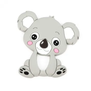 Chupetero Silicona Personalizado Koala + Mordedor