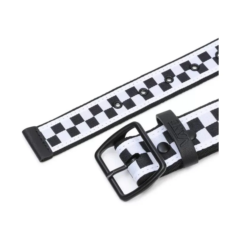 Cinturón Vans Mn Indio (cuadros negros/blancos)