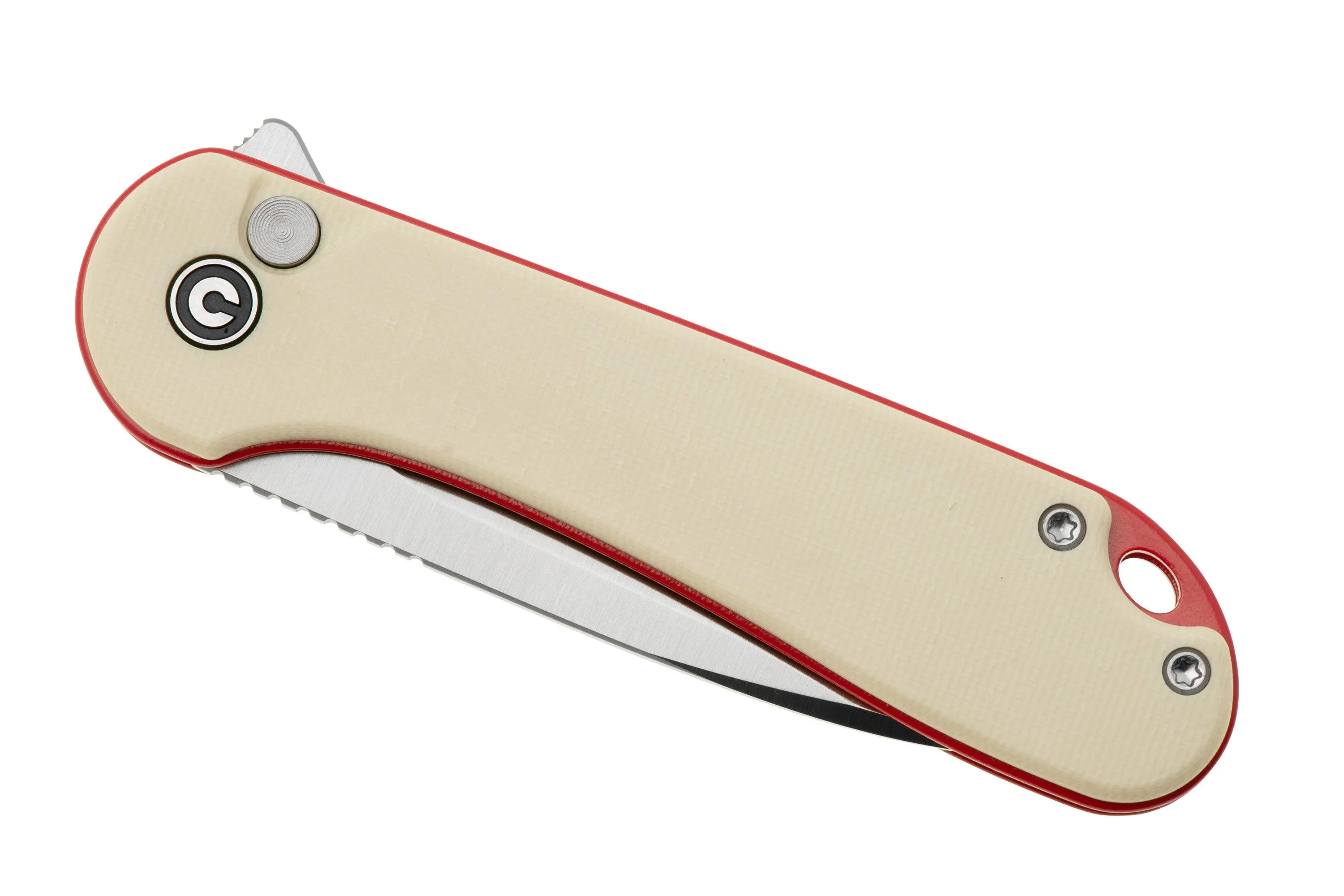 CIVIVI Elementum II and StellarQuill C23049 Button Lock Knife and Pen Combo Pack, navaja